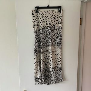 Midi Leopard Skirt - NWT - Size L